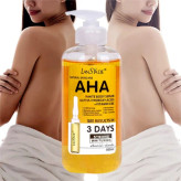 سرم سفیدکننده بدن لانسیاد AHA | روشنکننده قوی 500ml