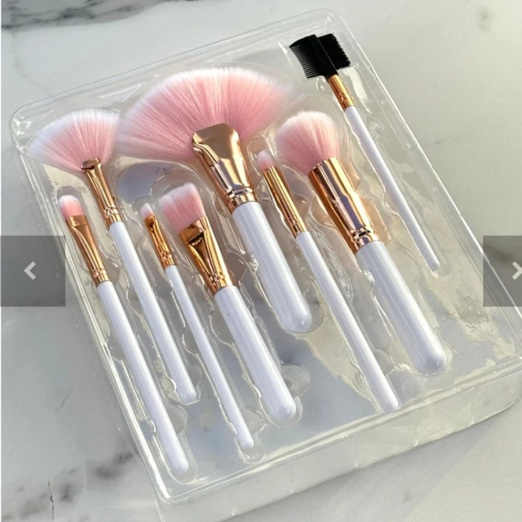 ست براش رنگ سفید ناین بیوتی Nine9 Beauty