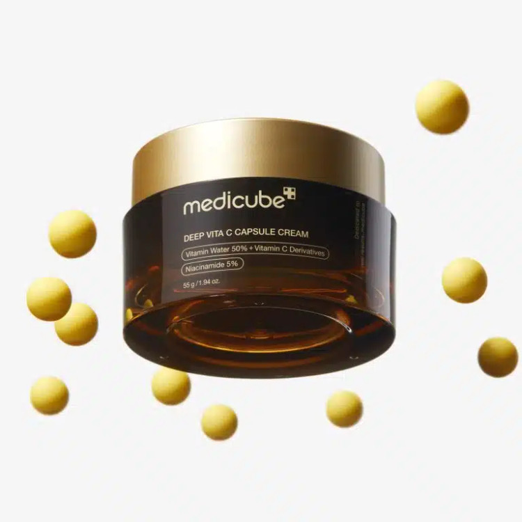 کرم کپسولی ویتامین سی مدی کیوب – Medicube Deep Vita C Capsule Cream
