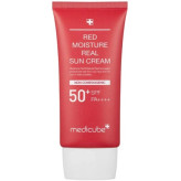 کرم ضد آفتاب مرطوب کننده مدی کیوب مدل RED MOISTURE حاوی +SPF50