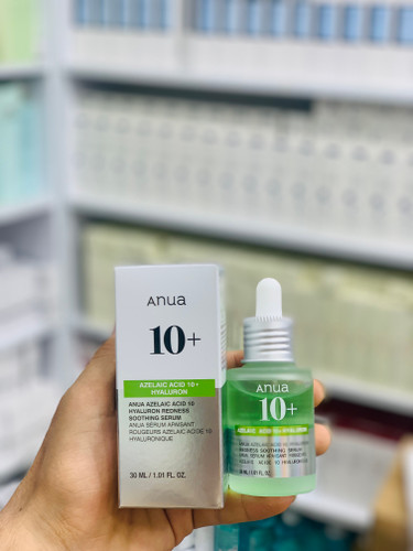 سرم تسکین دهنده آزلائیک اسید 10% و هیالورون آنوا / Anua