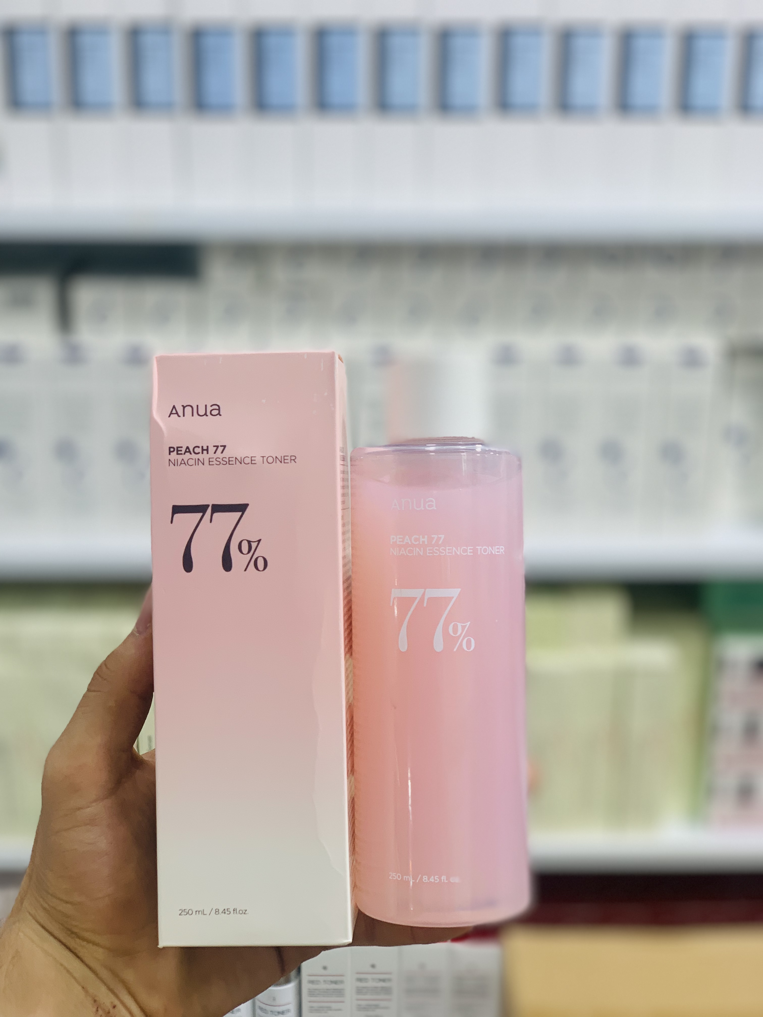 تونر اسنس هلو و نیاسینامید آنوا Anua Peach 77% Niacin Essence Toner 250ml