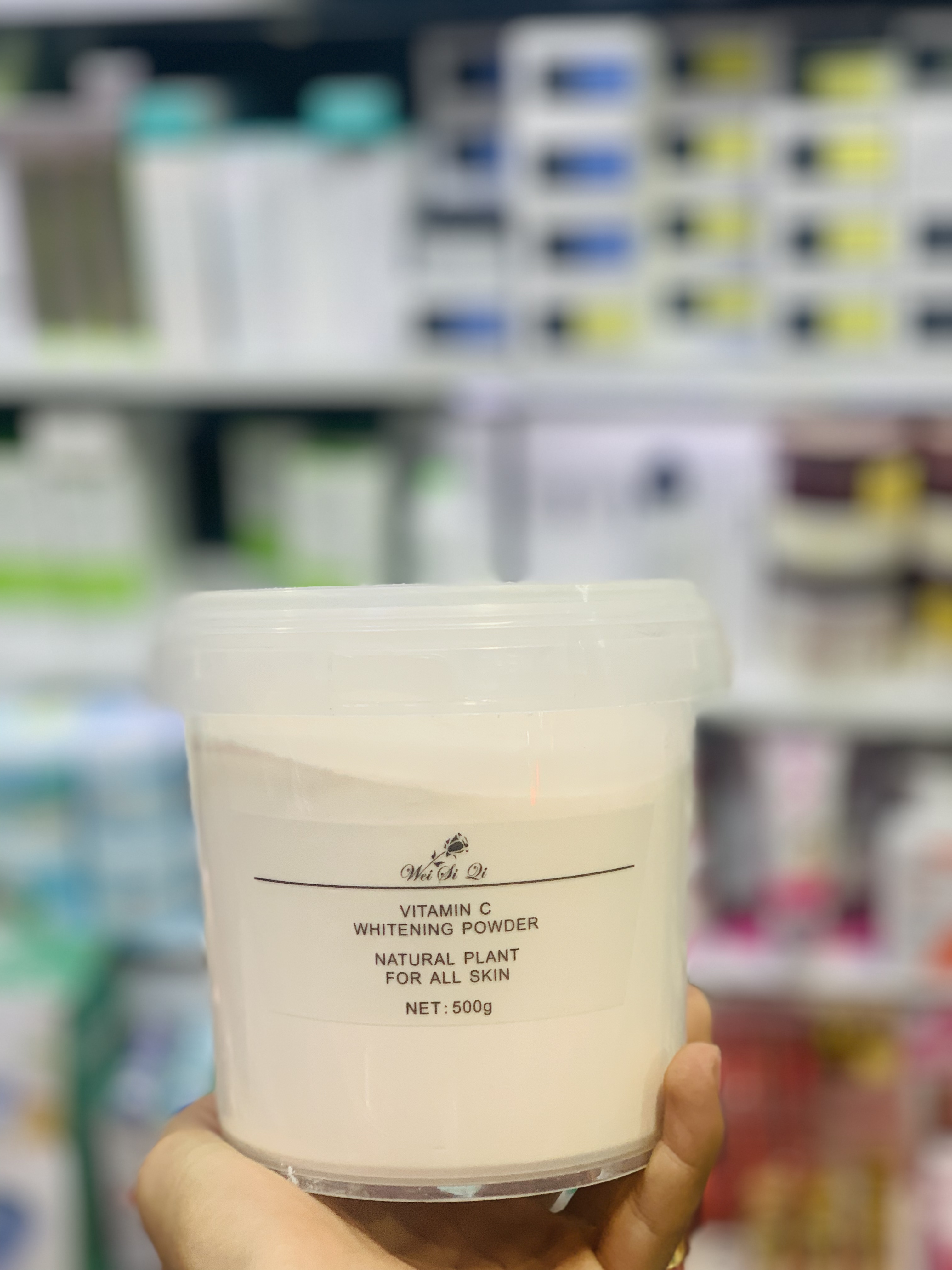 ماسک پودری ویتامین C روشن‌کننده پوست (Whitening Powder Natural Vitamin)