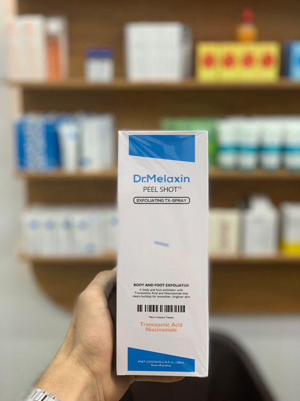 اسپری لایه بردار و اسکراب Dr.Melaxin دکتر ملاکسین