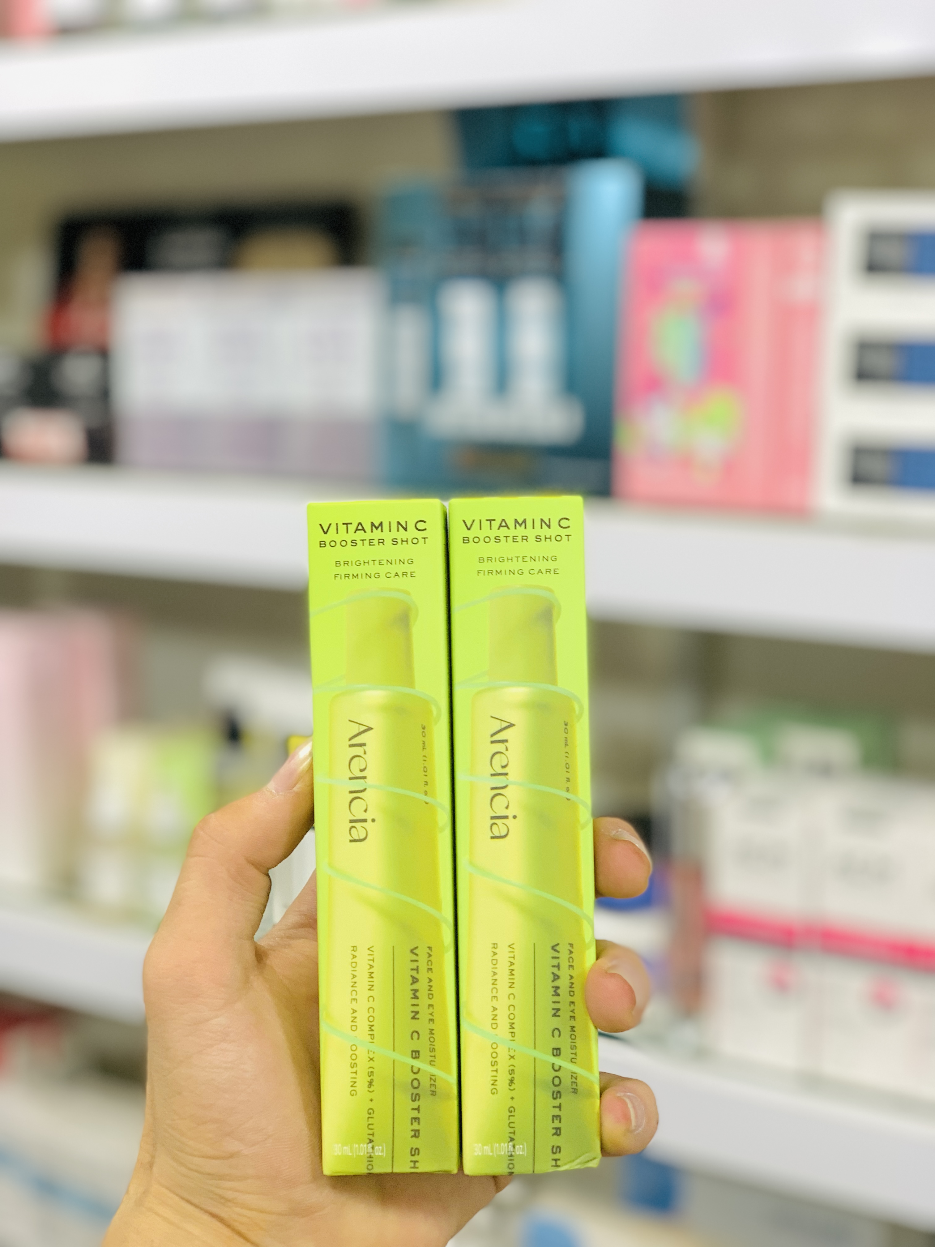 کرم رتینال بوستر شات آرنسیا Arencia Retinal Booster Shot | سفت کننده و ضد چروک صورت و دور چشم ۳۰ml