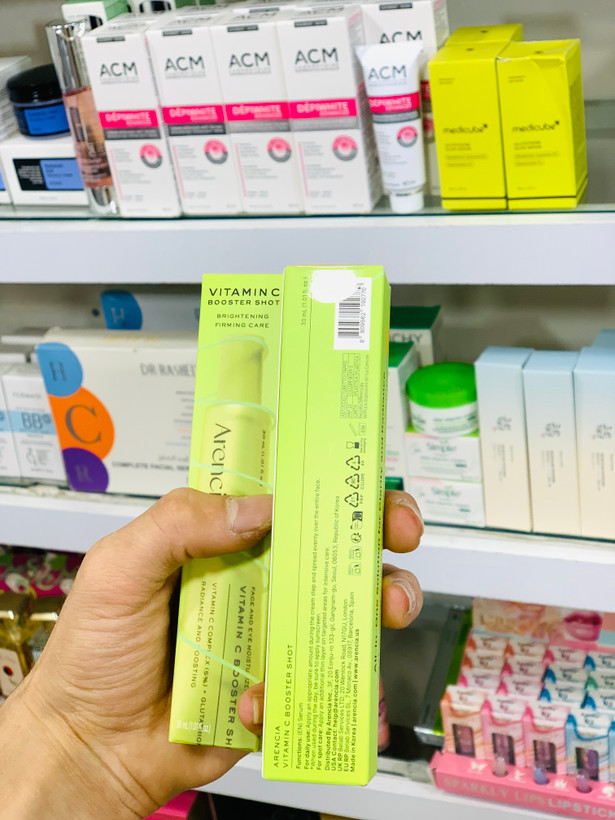 کرم رتینال بوستر شات آرنسیا Arencia Retinal Booster Shot | سفت کننده و ضد چروک صورت و دور چشم ۳۰ml